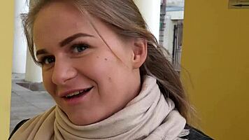 Tricky Agent Auditions Perky Teen Jenny Manson for First Porn Casting