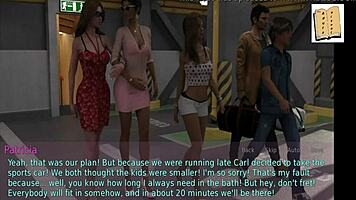 Oh wow, the wife and stepmother are playing naughty games!