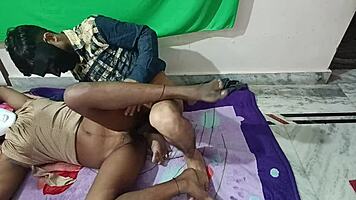 Indian housewife fucks husband and friend