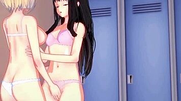 Takina Inoue And Chisato Nishikigi Share Intense Lesbian Play And Futanari Sex In Lycoris Recoil Hentai