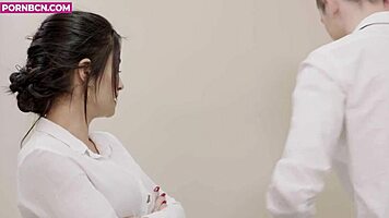 Mature Brunette Titty Fuck