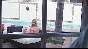 Tightmom - Tiny 18+ Blonde Teen 18+ Chanel Shortcake Sex with Her Stepgrandpa Outdoor