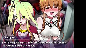 Anime Hentai Petite Whore Teases in Demons Roots Gallery