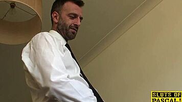 petite uk babe toying herself hard to please her dom