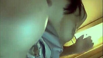 Japanese wife cheating with young amateur 😏