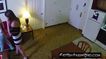 I'm Alex Blake, bound and getting my face smeared with jizz!