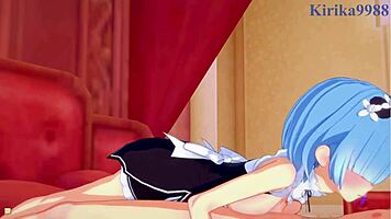 Rem And Ram And Subaru Natsuki Intense Sex - Re Zero Hentai