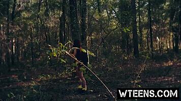 Horny Teen 18+ Sally Squirtz Enjoys Intense Bound Fucking And Squirting