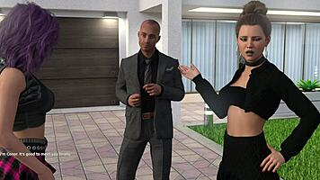 Football star gives blowjob in pov hentai scene.