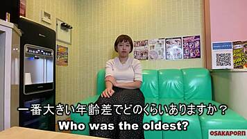 G-cup Japanese beauty struggles but delivers steamy titty fuck