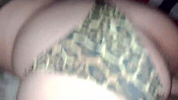 Young Brazilian Prostitute Bent Over for Doggy with Big Ass Exposed