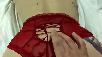 Stepdaughter deepthroats cock in cowgirl and swallows cum!