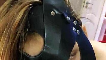 Stepdaughter deepthroats cock in cowgirl and swallows cum!