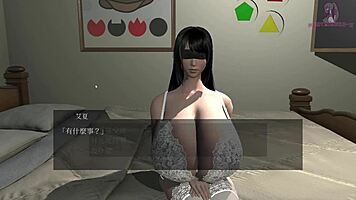 Fat anime girl rides big cock