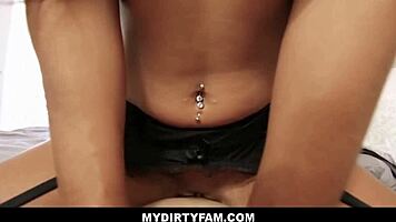 stepdaughter, suck my cock in that maid outfit pov?