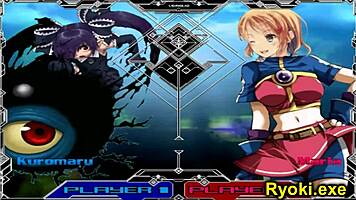 Kuromaru Vs Maria In Hentai Fight Sex Scene