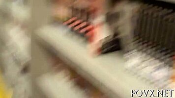 wicked girlie craves a large cock to satisfy her wet desires in pov action