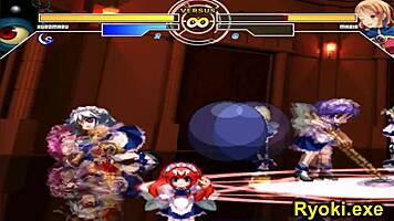 Kuromaru Vs Maria In Hentai Fight Sex Scene