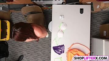 Innocent Teen Davina In Burglar Punishment