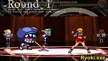 Kuromaru Vs Maria In Hentai Fight Sex Scene