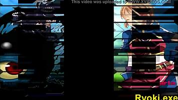 Kuromaru Vs Maria In Hentai Fight Sex Scene