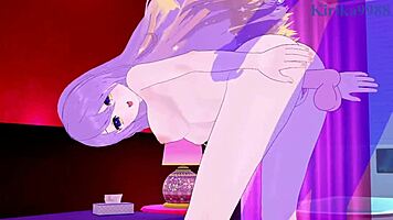 i watch usada pekora and moona hoshinova have intense sex in hololive vtuber hentai