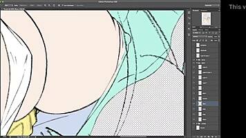 Feel The Passion As Busty Athena's Huge Boobs Dominate In This Hentai Scene.