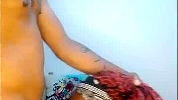 Slutty Latina Model Sucks Hardcore On Webcam