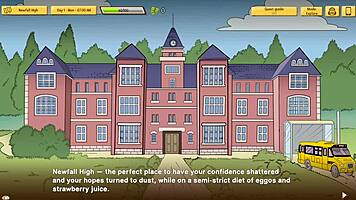 milf teacher shows panties in upskirt scene!