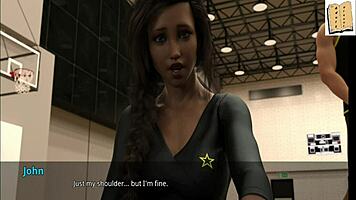 Teen 18+ John Hurts Himself in Practice Again in WVM 100 Anime