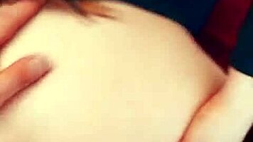 Redhead Babe Gives Intense Deepthroat Blowjob, Fingers Pussy To Orgasm In Lingerie POV.
