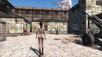 Fallout 4 wardrobe 6 fashion 2 in 3d anime style