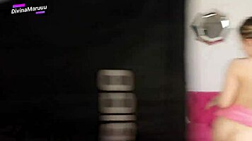 Backstage stud nails psychologist Lana Coxxx hard. Burning Blue joins DivinaMaruuu!