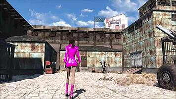 Fallout 4 wardrobe 6 fashion 2 in 3d anime style