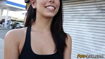 Hot Pov Teen 18+ Gets Cumshot On Her Ass!