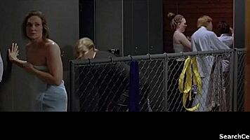 i'm outi maenpaa, topless with big tits, giving blowjob to ria kataja