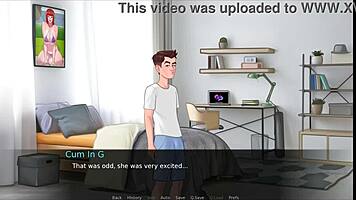 i got a pornstar to suck me off in lust legacy hentai game ep 4 to compare sizes