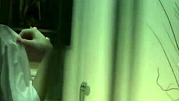 toying my wet teen pussy feels so good