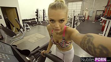 Fit Teen Alex Grey Yoga Session