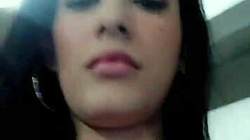 Sexy Vanesa Teases with Outdoor Anal on Webcam