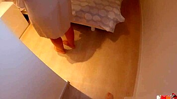 Stepmom Gets Intense Massage Leading to Creampie