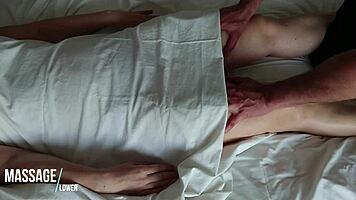 Sensual Massage with Romantic Touch Prepares Teen 18+ for Sex