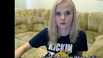 yo, check avidcams com miss julia, cute latvian teen 18+ on webcam
