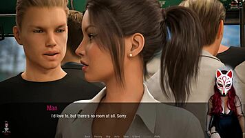 Kate the russian brunette gets groped under her skirt in public college game 😏