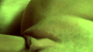 Guy licks and fucks teen babysitter Arial in living room