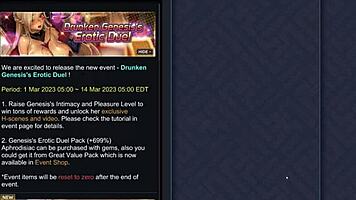 Episode 1 features a teen with big tits humping my large dick onto Genesis in a kinky game outfit, leading to a cumshot and squirting