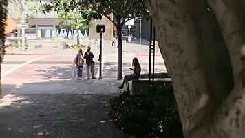 Cali Hayes, A Barely Legal Teen 18+, Trades Blowjob For Cash In Hardcore Pov Scene