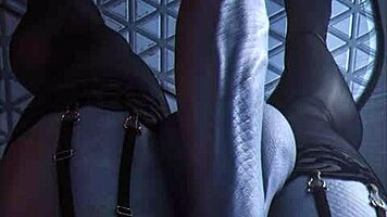 jerk off challenge - 3d futa girls phone edition metronome