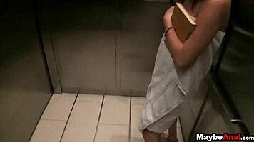 amateur nerdy teen tries anal sex outdoors with cara swank