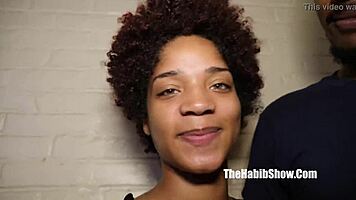 Sexy Mixed Teen Couple Fucking In Love!